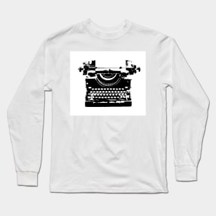 typewriter Long Sleeve T-Shirt